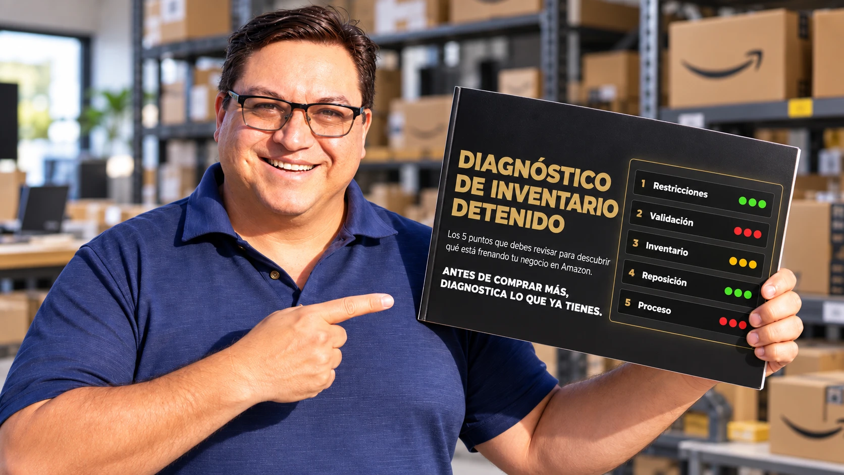 Allan con el Diagnóstico de inventario detenido: los 5 puntos que frenan tu negocio en Amazon